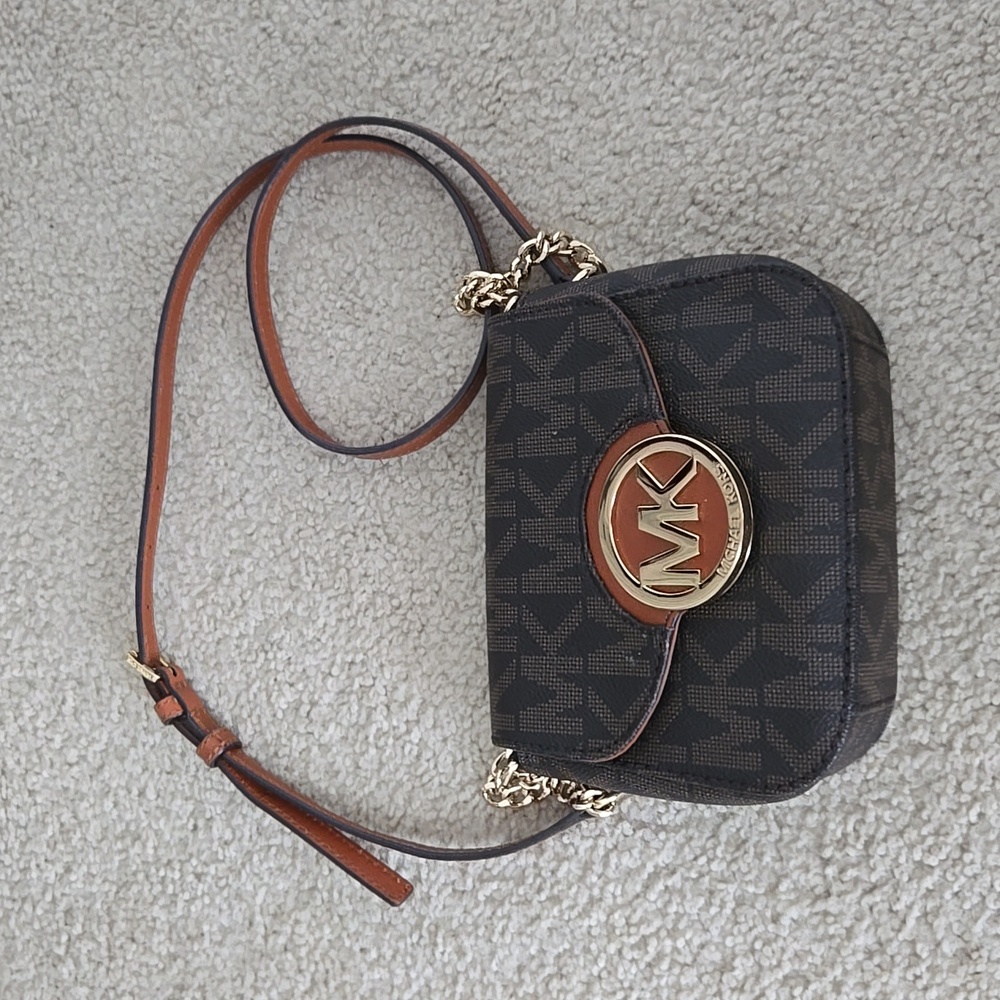 NWOT Michael Kors Brown Crossbody Bag